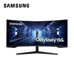[렌탈]  34인치 삼성 오디세이 G5 WQHD 165hz 게임용 사무용 디자인용 모니터